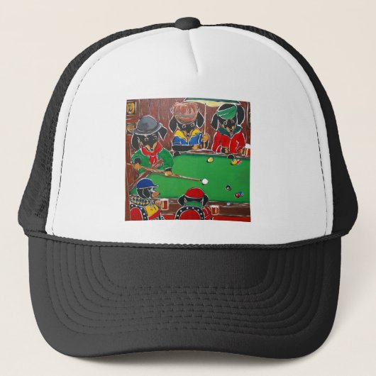 DOXIE BILLIARDS キャップ (正面)