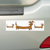 DOXIE-Cartoon バンパーステッカー (車上)