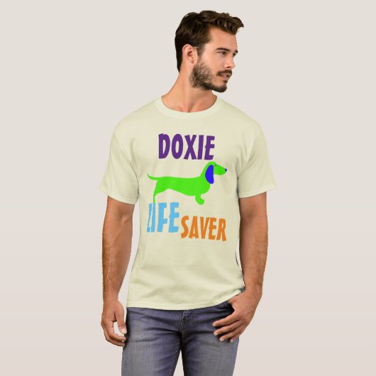 Doxiesの命の恩人 Tシャツ (正面フル)