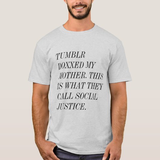 doxxed tシャツ (正面)