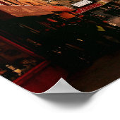 Doyers通り、小 ポスター (角)