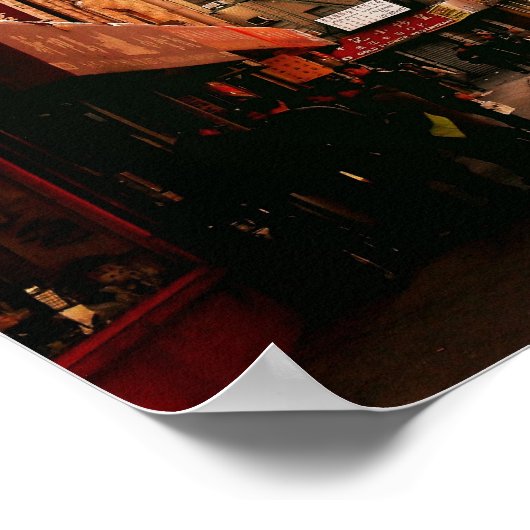 Doyers通り、小 ポスター (角)