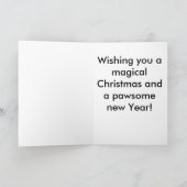 Dozerのクリスマスカード シーズンカード (内部)