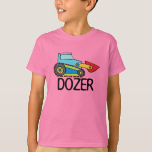 Dozerのブルドーザーの交通機関 Tシャツ