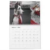 Dozerセラピー犬のカレンダー カレンダー (2月 2026)