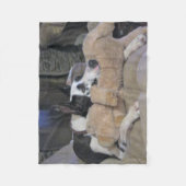 Dozer毛布 フリースブランケット (正面)