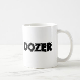 Dozer™のロゴのマグ コーヒーマグカップ