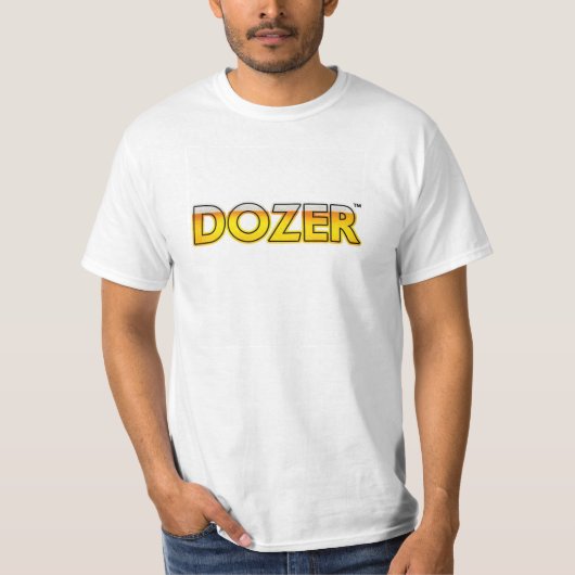 Dozer™の泡だらけのTシャツ Tシャツ (正面)