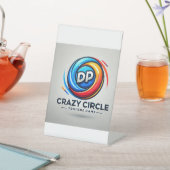 DP_熱狂するCircle：象徴的なペデスタル記号デザイン 台座サイン (インサイチュ)