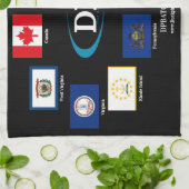 DPBAツアーフラッグタオル キッチンタオル (折り畳み)