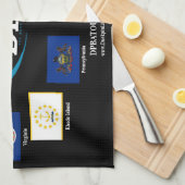 DPBAツアーフラッグタオル キッチンタオル (四つ折り)