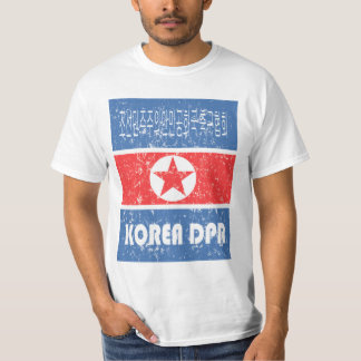 DPR韓国のフットボールのワールドカップ2010のTシャツ Tシャツ