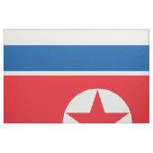 DPRK北朝鮮の旗のJucheの社会主義共産主義者 ファブリック (ファットクウォーター)