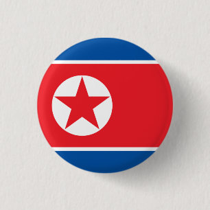 DPRK北朝鮮の旗のJucheの社会主義共産主義者 缶バッジ