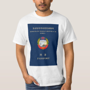 DPRK北朝鮮の旗のJucheの社会主義共産主義者 Tシャツ