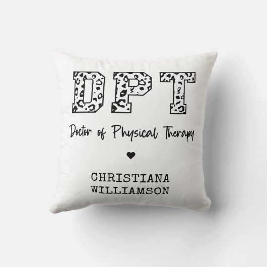 DPTカスタムフィジカルセラピーギフト医 クッション (裏面)