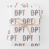 DPTドクターオブフィジカルセラピー物理セラピスト ラッピングペーパーシート (インサイチュ)