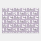 DPTドクターオブフィジカルセラピー ラッピングペーパーシート (正面)