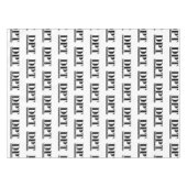 DPTドクター・オブ・フィジカルセラピー卒業パーティー テーブルクロス (正面(横))