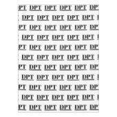 DPTドクター・オブ・フィジカルセラピー卒業パーティー テーブルクロス (正面)