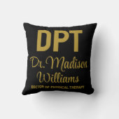 DPTパーソナライズされたフィジカルセラピーギフト クッション (裏面)