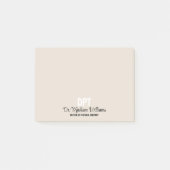 DPTパーソナライズされたフィジカルセラピーギフト ポストイット (正面)