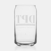 DPTパーソナライズされたモダンフィジカルセラピー ガラス缶 (裏面)