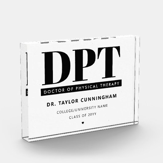 DPTパーソナライズされたモダンフィジカルセラピー フォトブロック (左)