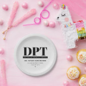 DPTパーソナライズされたモダンフィジカルセラピー ペーパープレート (パーティー)