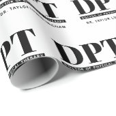 DPTパーソナライズされたモダンフィジカルセラピー ラッピングペーパー (ロールコーナー)