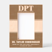 DPTパーソナライズされたモダンフィジカルセラピー レーザー彫刻フレーム (正面)