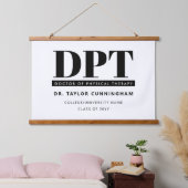 DPTパーソナライズされたモダンフィジカルセラピー 吊り下げ型タペストリー (寝室)