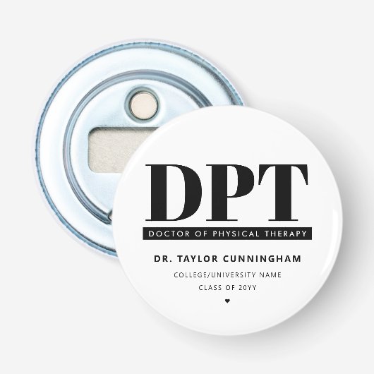 DPTパーソナライズされたモダンフィジカルセラピー 栓抜き (正面)