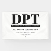 DPTパーソナライズされたモダンフィジカルセラピー 横断幕 (横)