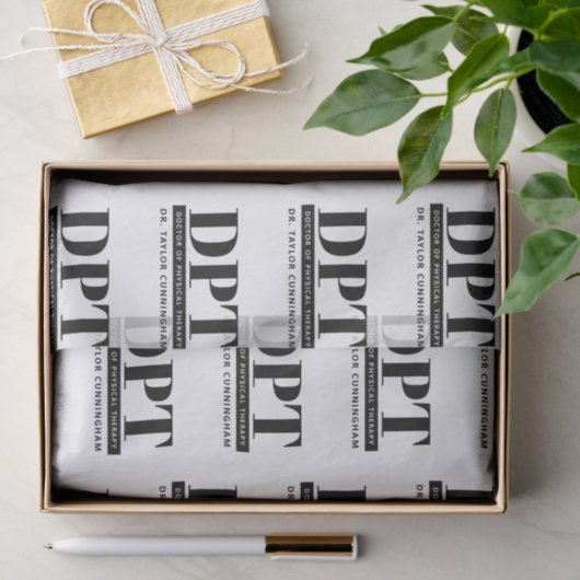 DPTパーソナライズされたモダンフィジカルセラピー 薄葉紙 (ギフト)