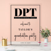 DPTモダンフィジカルセラピーウェルカムサイン アクリルサイン (ウェディング)