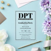 DPTモダンフィジカルセラピー卒業博士 アクリル招待状 (インサイチュ (ウェディング))
