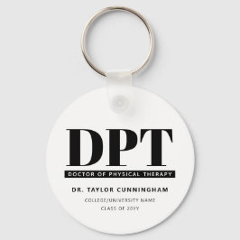 DPTモダンフィジカルセラピー卒業博士 キーホルダー