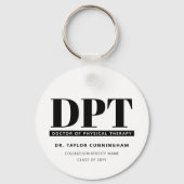 DPTモダンフィジカルセラピー卒業博士 キーホルダー (裏面)