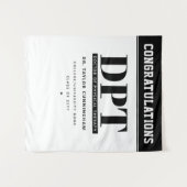 DPTモダンフィジカルセラピー卒業博士 タペストリー (正面(横))