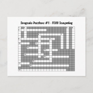 DPUZ 1 - FOSS （コンピュータ） ポストカード