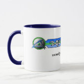 Dquentialの芸術のcofeeのマグ マグカップ (左)
