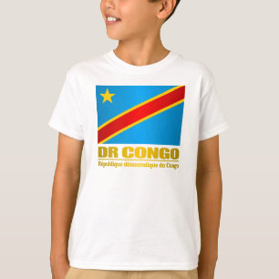 DRコンゴの旗 Tシャツ