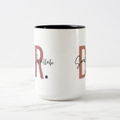 DRパーソナライズされた mag、 ツートーンマグカップ (中央)