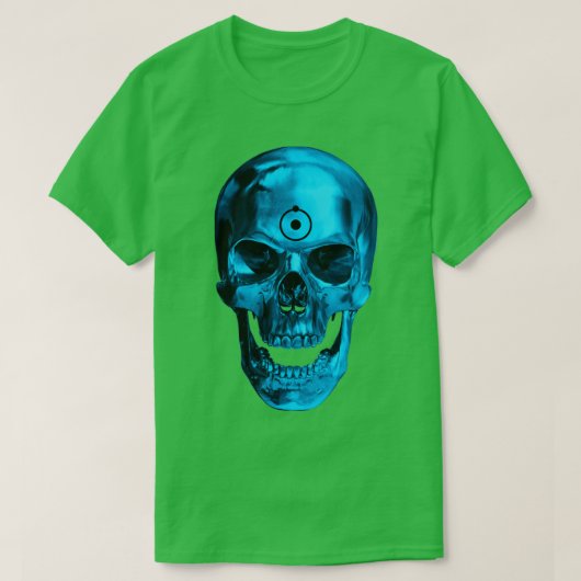 DRマンハッタンスカル Tシャツ (デザイン正面)