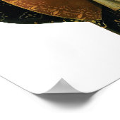 DR041シャム猫ポスター ポスター (角)