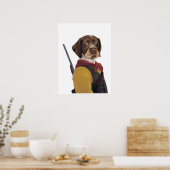 DR152ドイツ銃ドラハールポスター ポスター (キッチン)