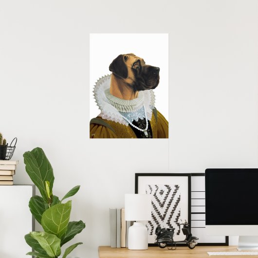 DR184 Great Daneポスター ポスター (ホームオフィス)