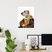 DR217 Irish Wolfhoundポスター ポスター (ホームオフィス)