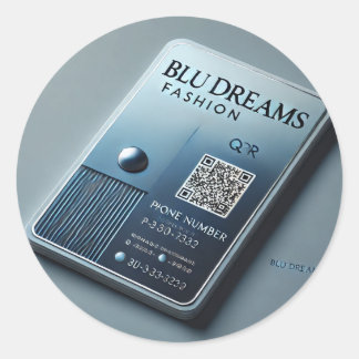 「dr」に微妙な波形パターンやキラキラを含める ラウンドシール